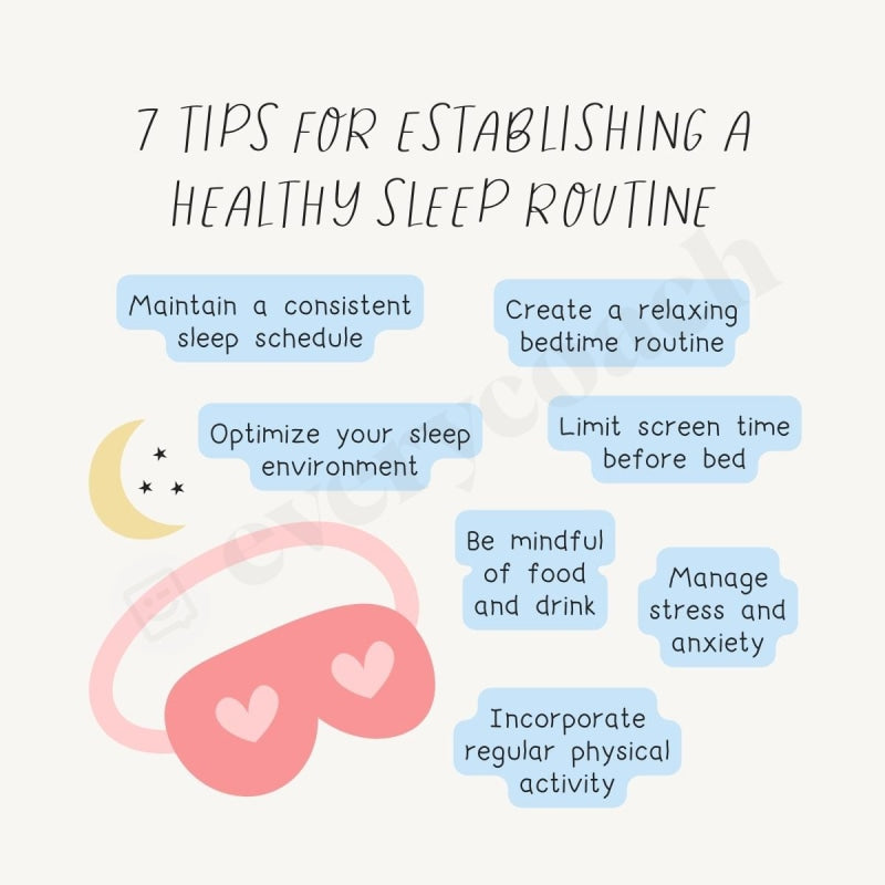 Tips For Maintaining Healthy Sleep Patterns And Routines