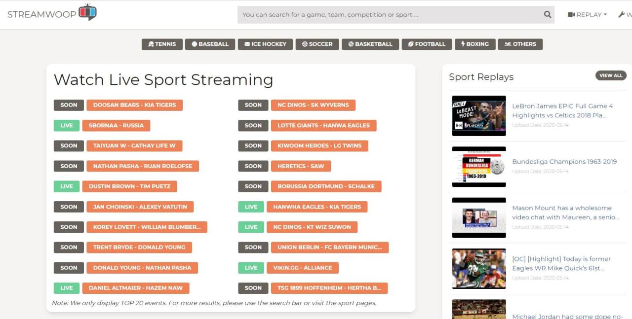 How To Watch Live Sports Online For Free