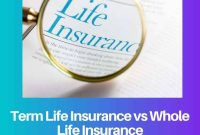 Term Life vs Whole Life Insurance: Difference and Comparison