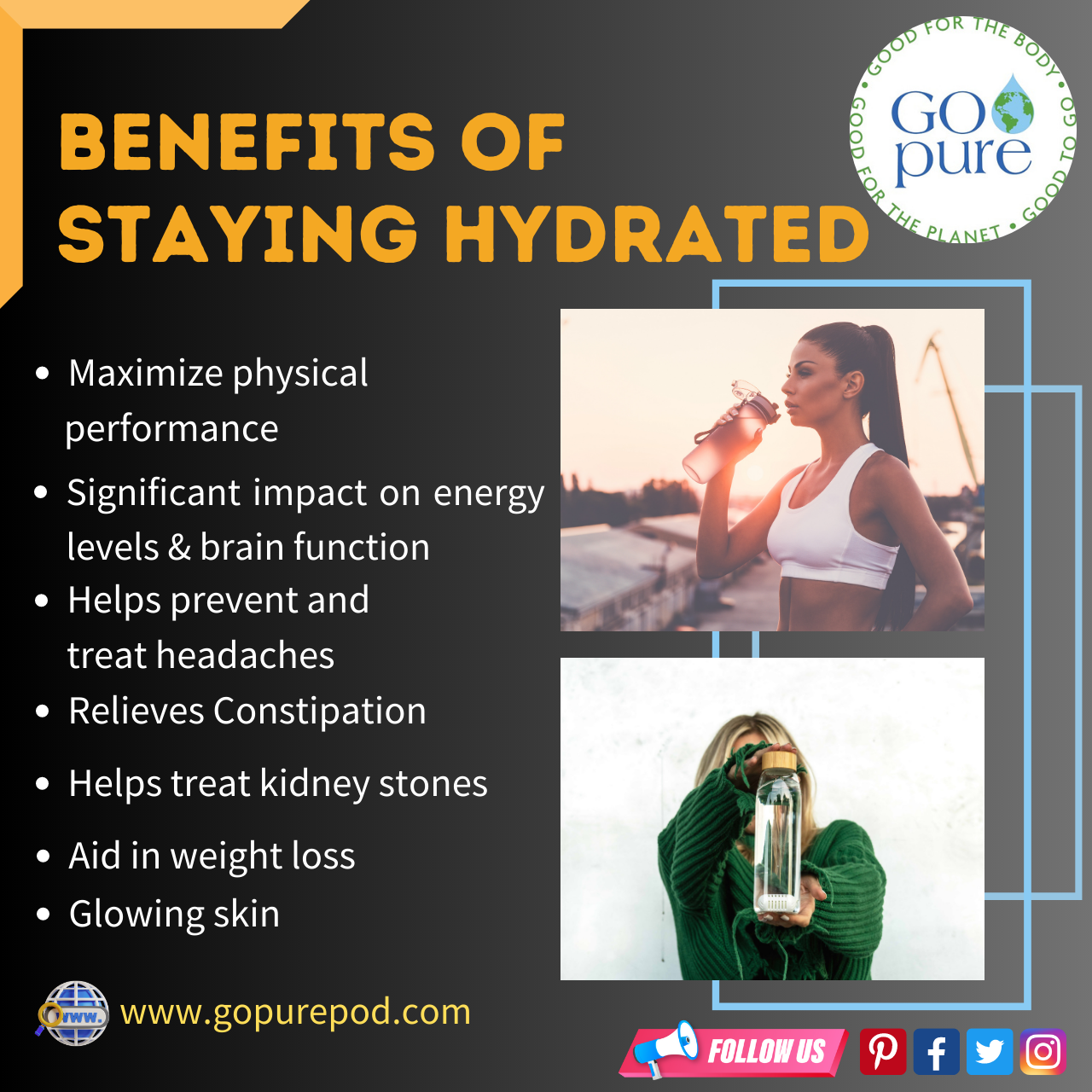Benefits Of Staying Hydrated For Health