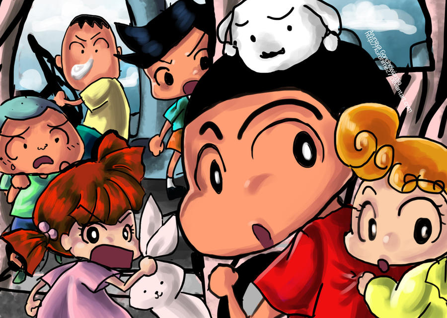 Crayon Shin-chan: Runaways by kurohime27 on DeviantArt Top Mobile Games For Casual Gamers In 2023